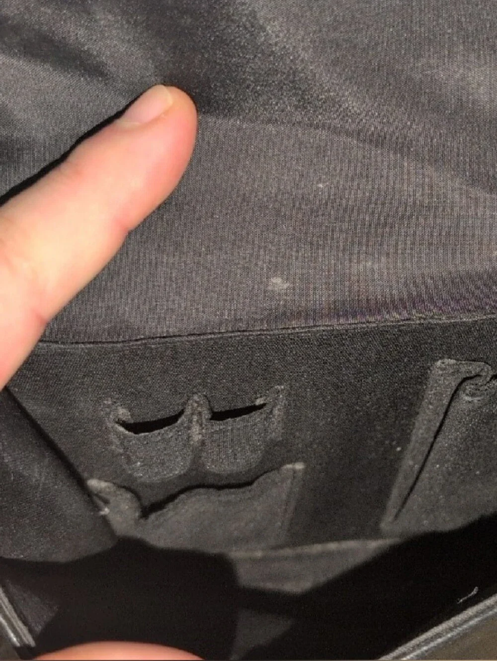 HOBO Black Leather Crossbody Bag
